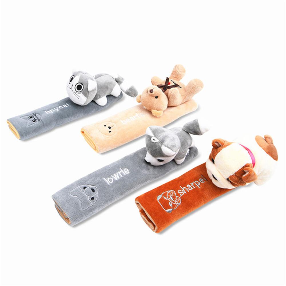 Vỏ Bọc Dây Đai An Toàn Cho Xe Hơi In Hình Động Vật Dễ Thương