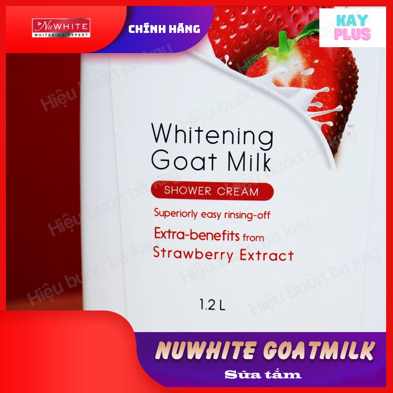 Sữa Tắm NuWhite Whitening Goat Milk