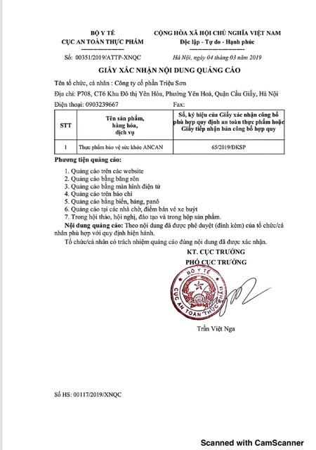 Thực phẩm bảo vệ sức khoẻ Ancan | BigBuy360 - bigbuy360.vn