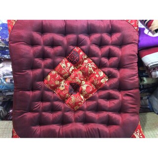 Đệm ngồi bệt gấm lụa 50x50cm