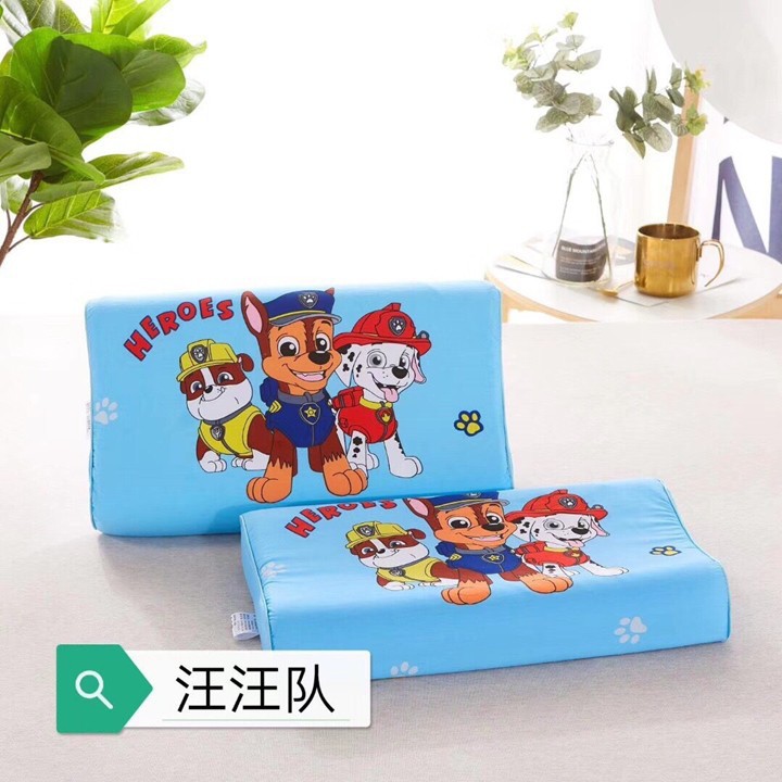 Gối đầu cao su cho bé họa tiết dễ thương