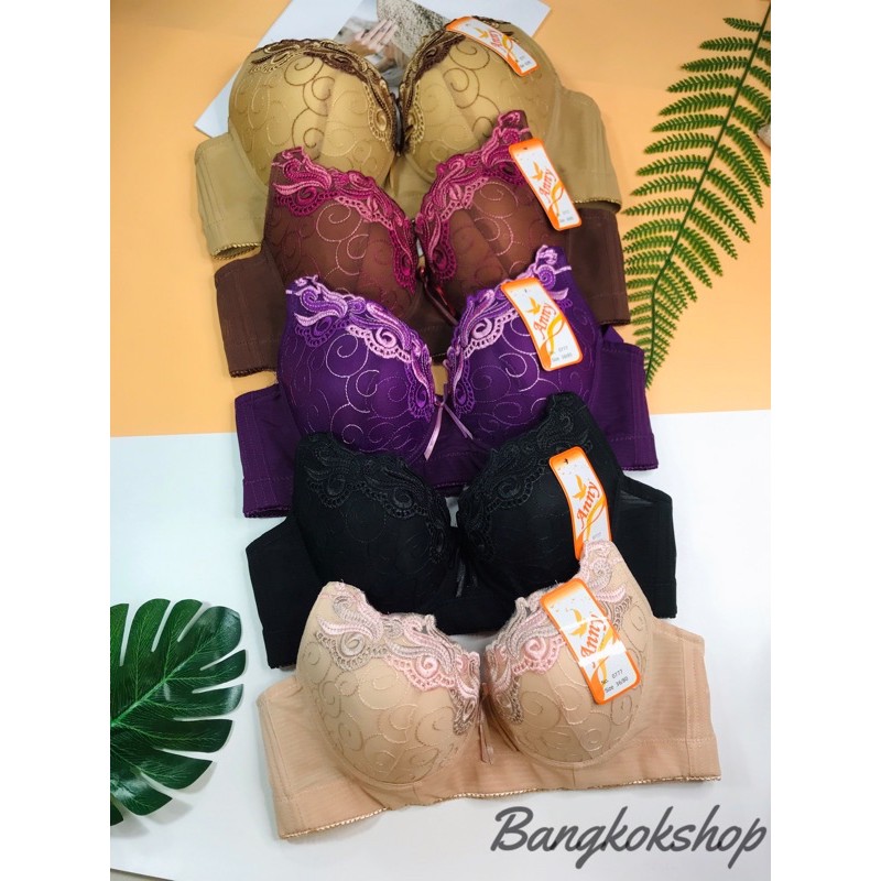 Áo ngực Thái Lan, áo lót bigsize ANNY 0777 quả to Cup C ôm hết quả siêu to không bị tràn bản to gọn lưng nhập Thái Lan