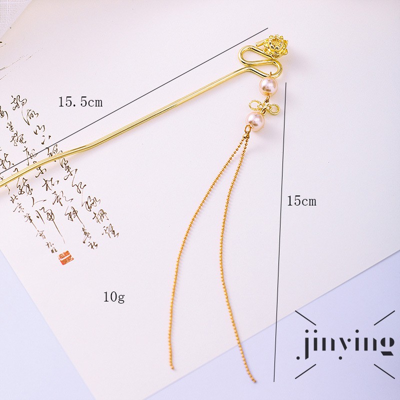 GETNOIVAS Trâm Cài Tóc Phong Cách Trung Hoa Cổ Điển Cho Nữ