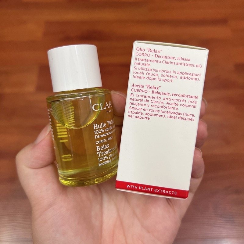 Tinh Dầu Massage Thư Giãn Cơ Thể Clarins Relax Treatment Oil 30ml