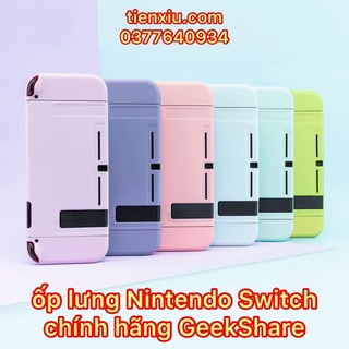 Ốp lưng Nintendo Switch hãng Geekshare đủ mầu chất liệu tpu nintendo switch geekshare