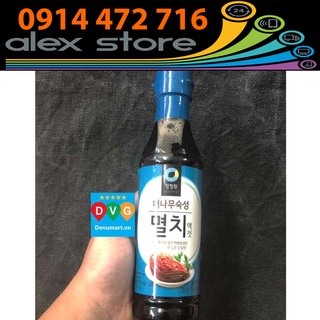Nước Mắm Cá Cơm Hàn Quốc Chung Jung One 500G (Anchovy Sauce)