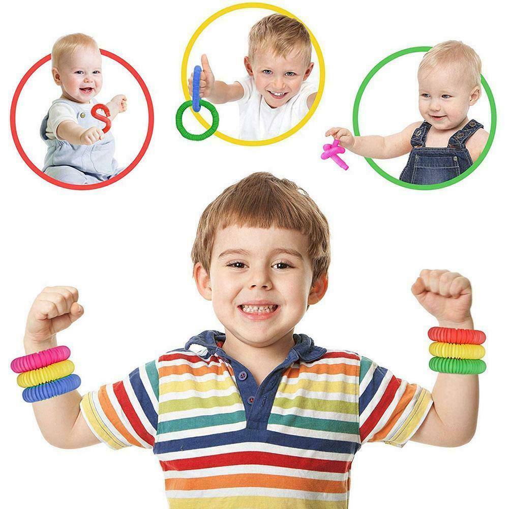 Kid Fidget Toy Đồ chơi tự kỷ Ống giác quan ADHD Giảm căng thẳng Montessori Giáo dục Vương quốc Anh