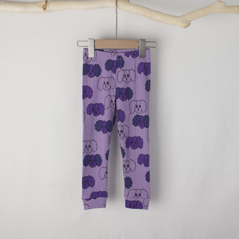 BEAR LEADER Bộ Áo Thun Cotton In Họa Tiết Gấu + Quần Legging Xinh Xắn Theo Phong Cách Mùa Thu Hàn Quốc Dành Cho Bé Gái