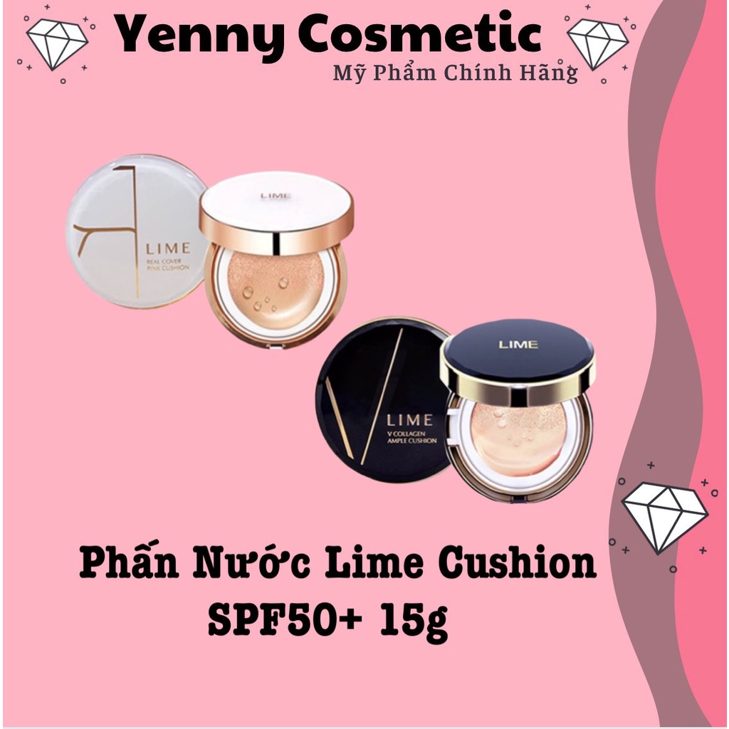 Phấn Nước Lime Cushion SPF50 15g