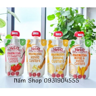 Váng sữa hoa quả nghiền Heinz Úc cho bé từ 6 tháng