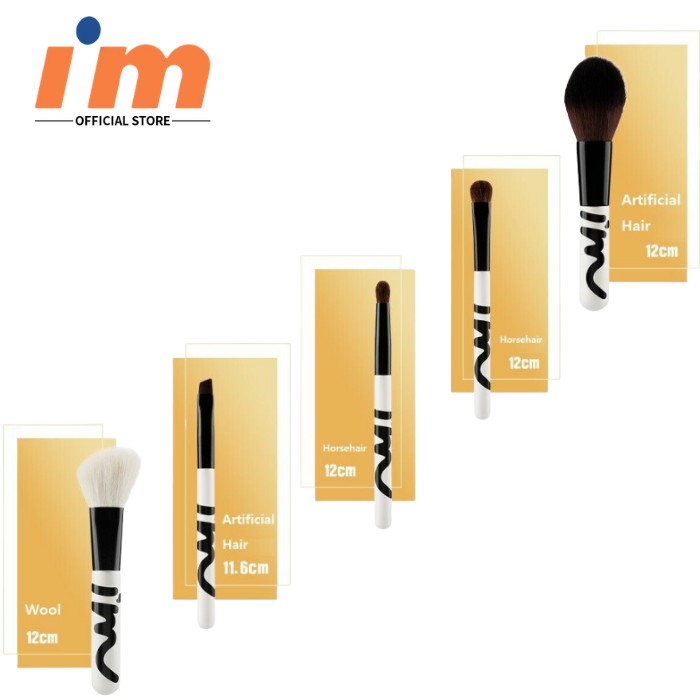 Bộ Cọ Trang Điểm I'M Meme I'M Travel Brush Set