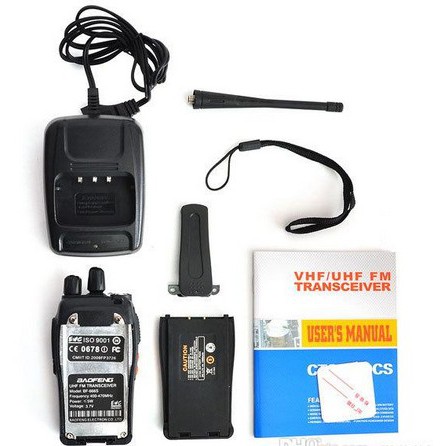 Bộ Đàm Baofeng BF666S + Tai nghe chuyên dụng