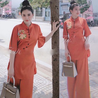 ĐỒ LAM ĐI CHÙA # SẨM THÊU VẢI LỤA