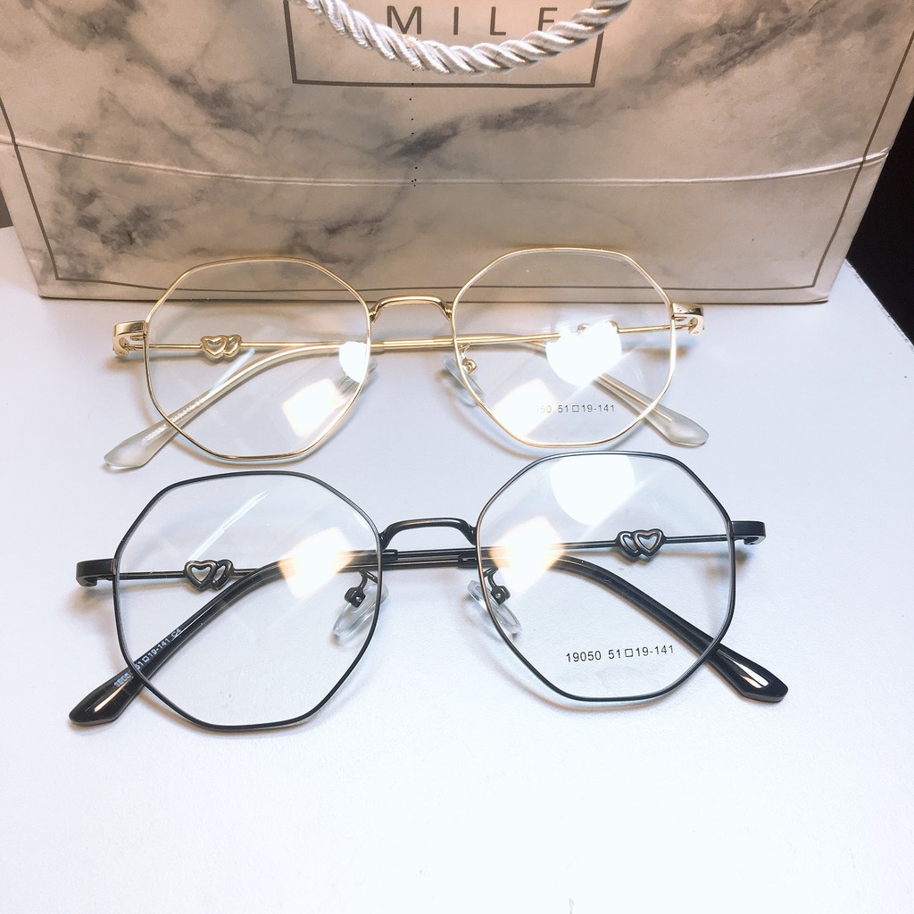 [Mã SKAMCLU7 giảm 10% cho đơn từ 0Đ] Gọng kính lục giác 19050 nhận cắt cận viễn loạn | BigBuy360 - bigbuy360.vn