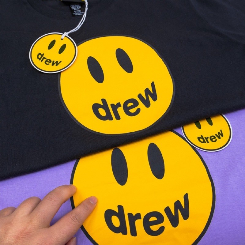 (Ảnh thật-[ 1:1]) Áo phông T-Shirt mặt cười D.R.E.W