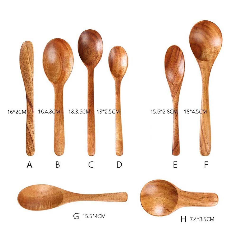 Muỗng Gỗ Tự Nhiên Dùng Ăn Súp Tiện Dụng