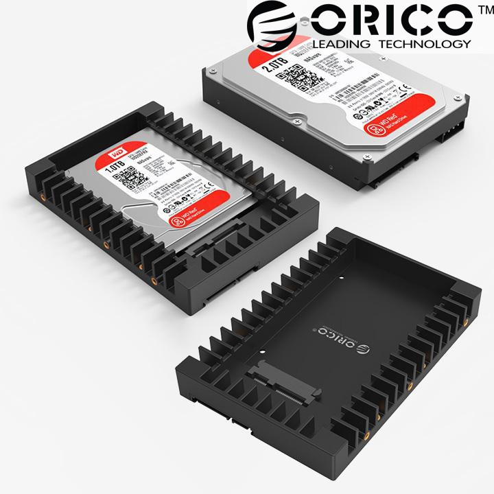 Khay gắn SSD cho máy tính bàn Orico 1125SS chuyển đổi 2.5 inch sang 3.5 inch MA09