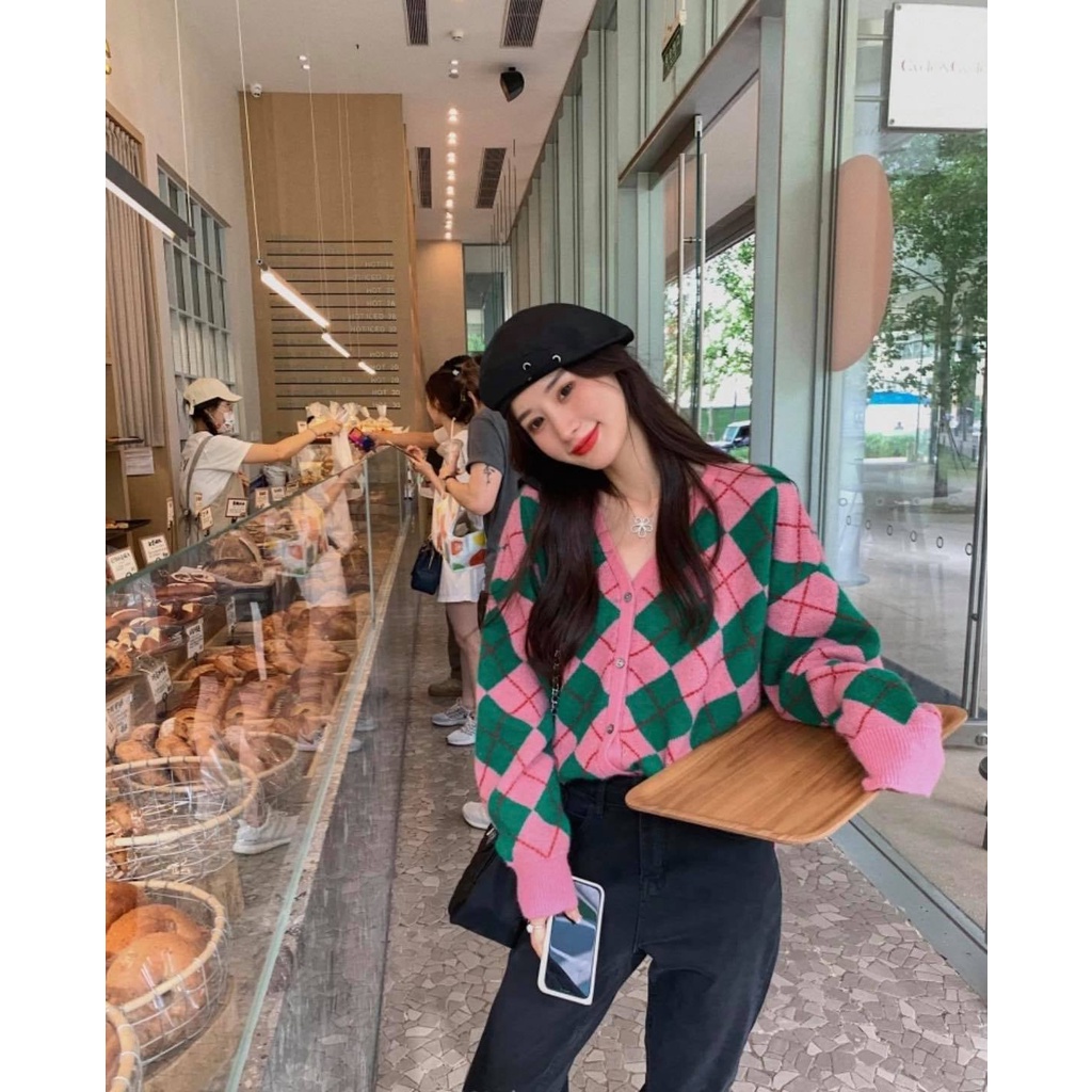 Áo Khoác Len Cardigan Nữ- XONXEN 468 LÊ DUẨN ĐÀ NẴNG- MÃ 03001