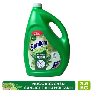 Nước Rửa Chén Sunlight Can 3,6kg / 3,8kg