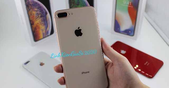 Điện Thoại iphone 8 Plus 64GB  [Chính Hãng] Tặng Móc Khoá Có Vân Tay + Mất Vân Tay full box - Hàng có sẵng