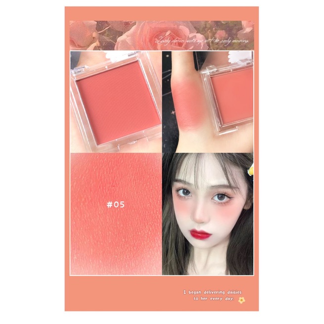 [Hàng mới về] Phấn má hồng 6 màu tùy chọn tự nhiên lâu trôi | BigBuy360 - bigbuy360.vn