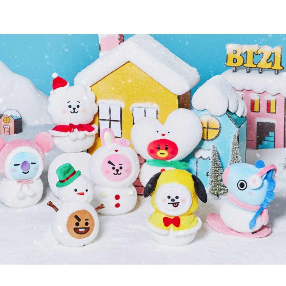 Gấu bông BT21 Giáng Sinh 2020