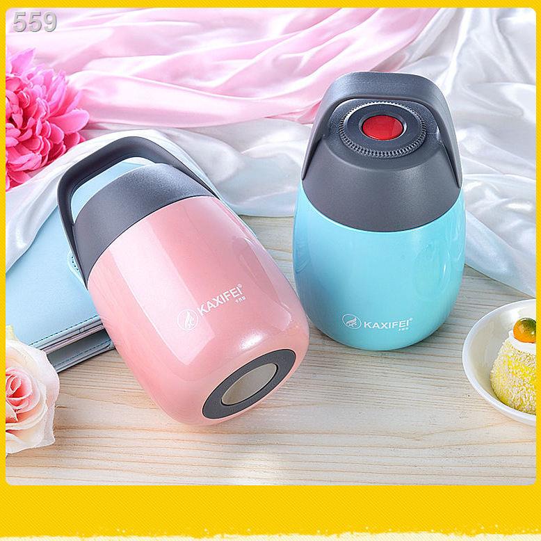 Cốc hầm cháo hoàn toàn tự động hộp cơm inox 304 rút phích cắm nồi âm ỉ ủ nhỏ cách nhiệt xô nấu tạo tác