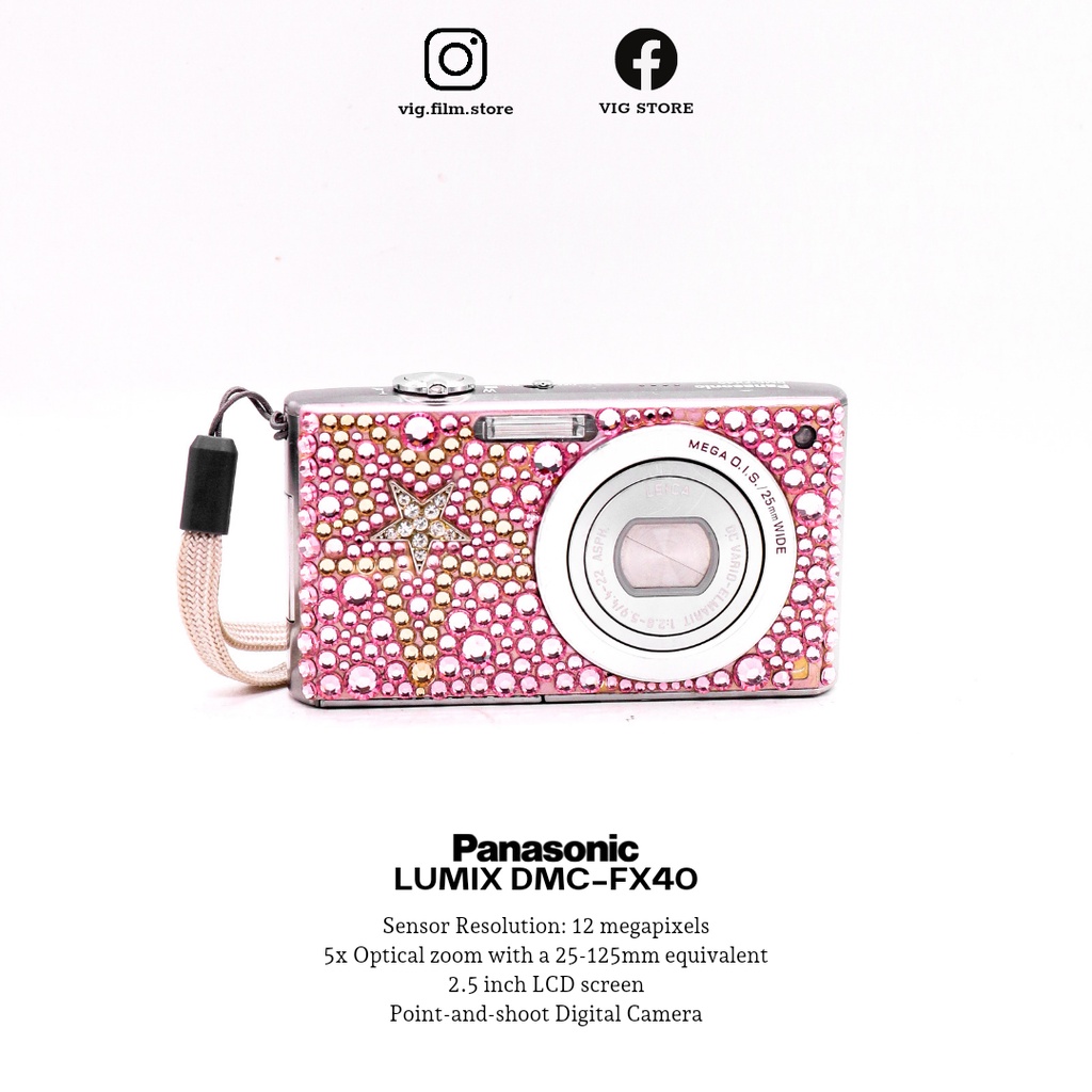 Máy ảnh kỹ thuật số PANASONIC LUMIX DMC-FX40