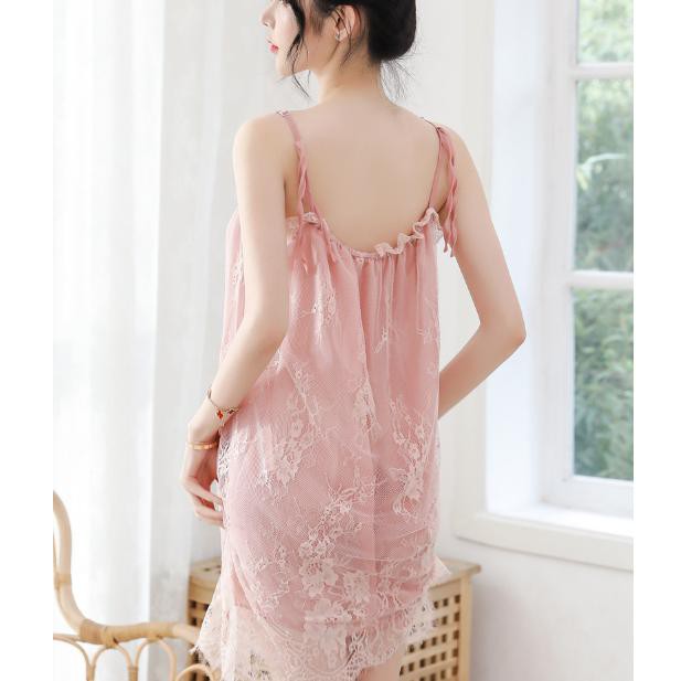 Váy ngủ 2 dây 4 màu siêu quyến rũV27 | BigBuy360 - bigbuy360.vn