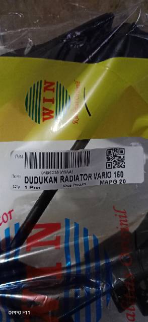 Giá Đỡ Tản Nhiệt Có Đèn Led Cho Xe Mô Tô Honda Vario 125 2015-2016 - 2017