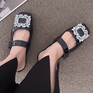 Dép sục nữ đá vuông