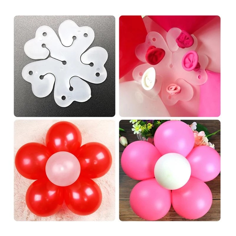 Set 10 giá đỡ bóng bay hình hoa mận trang trí tiệc cưới/sinh nhật