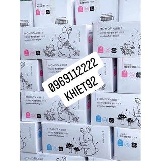 Bỉm MOMO RABBIT quần/dán size S50/M44/L40/XL36/L28/XL22/XXL18