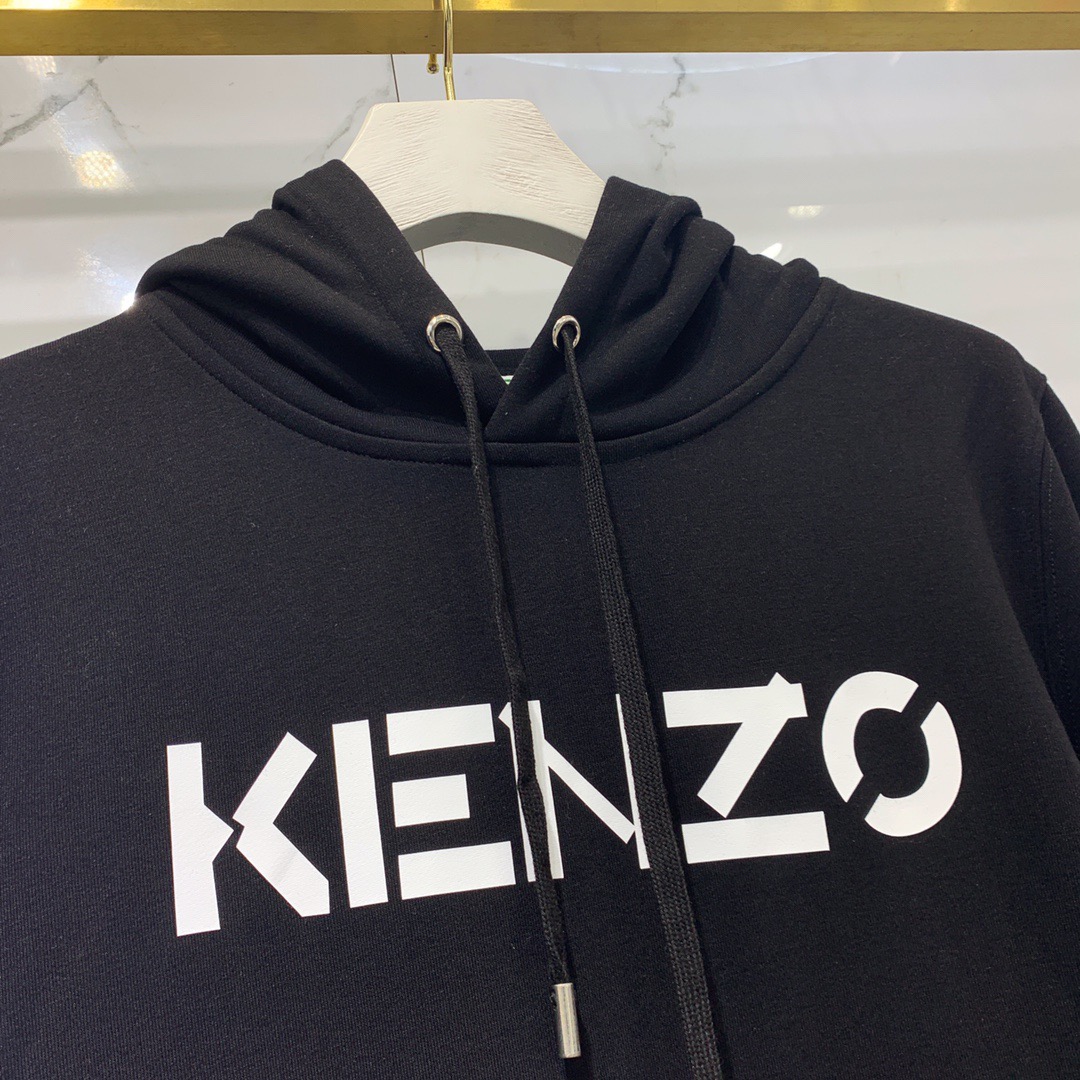 Kenz0 2020 fall-winter 2020 prints a new typeface logo for men in pure cotton hooded sweaters