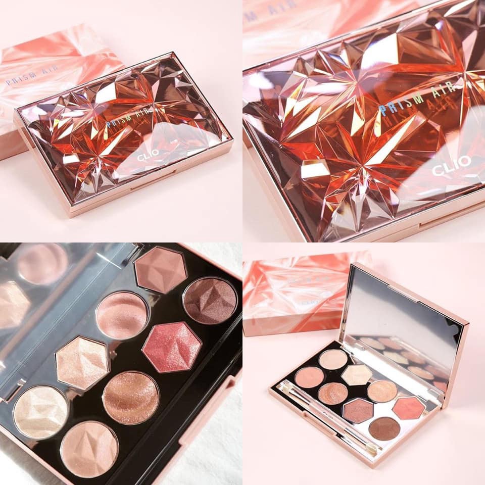 Phấn Mắt Clio 8 Ô 💝FREESHIP💝 Bảng Phấn Mắt Trang Điểm Prism Air Eye Palette Bền Màu Cá Tính SP14