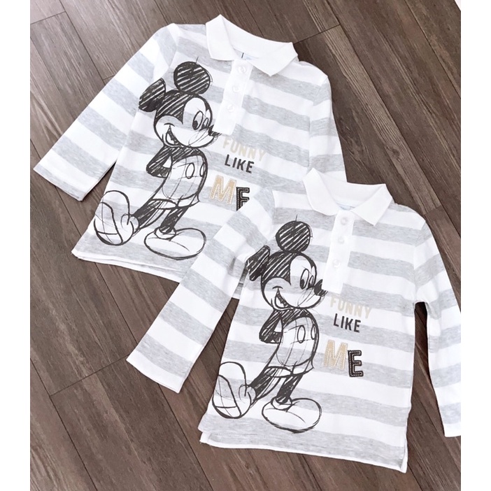 Áo polo mickey bé trai dư xịn