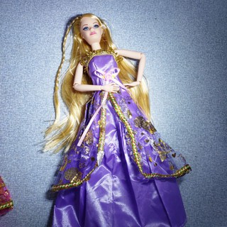Búp bê Barbies 30cm nhiều khớp tóc dài đẹp