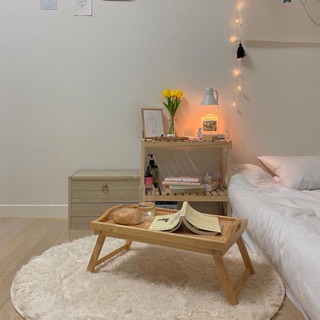 Bàn gỗ decor mini dễ dàng đem mang đi/ Có ảnh thật/Order