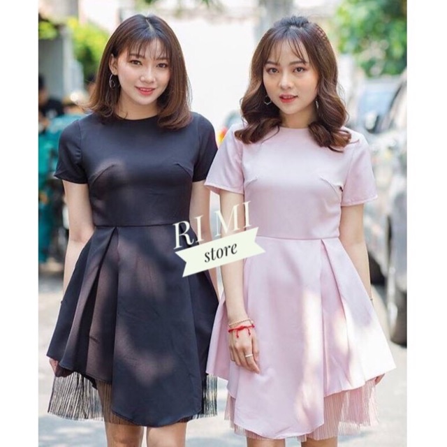 Đầm xoè phối MH