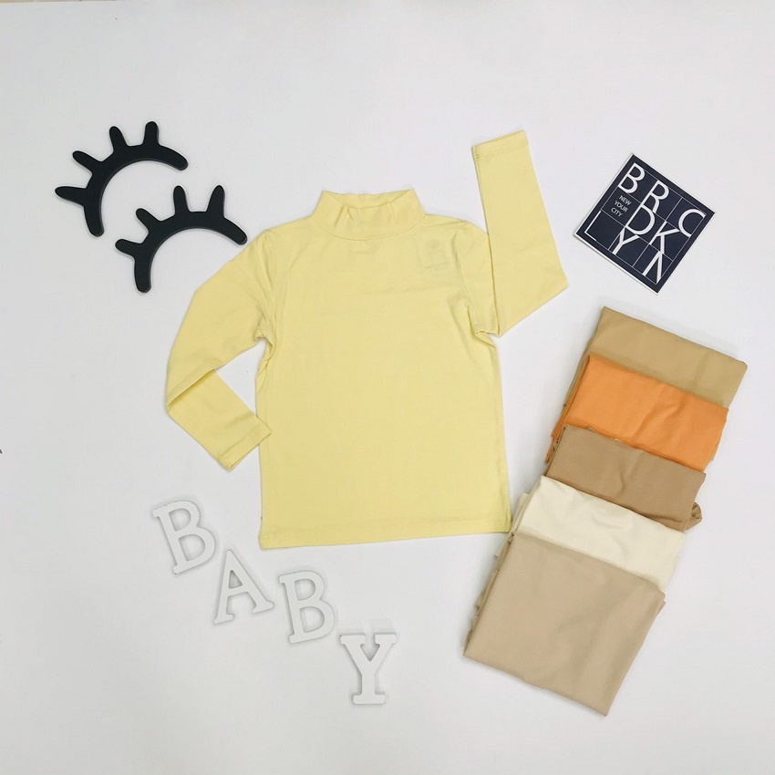 Áo giữ nhiệt cho bé, áo dài tay cho bé trai, chất cotton, size 4-10 tuổi - SUNKIDS1