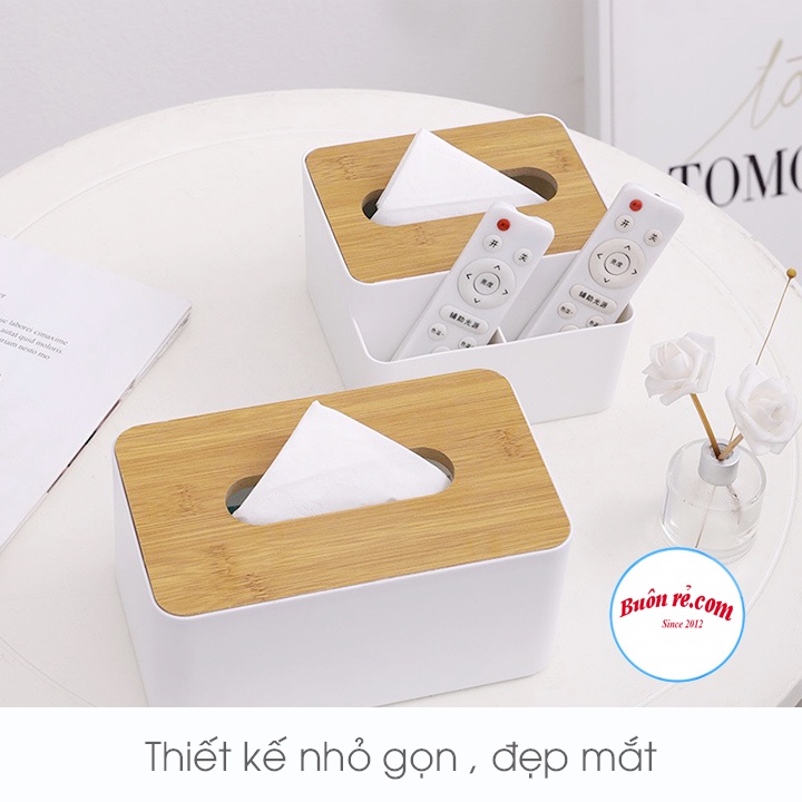 Hộp đựng khăn giấy, điều khiến - Khay đựng bút đa năng chất liệu nhựa chắc chắn - br01546