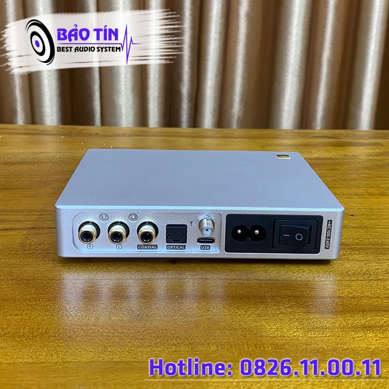 DAC SMSL SU6 giải mã âm thanh 32Bit/768Khz tặng dây quang Liton Mỹ