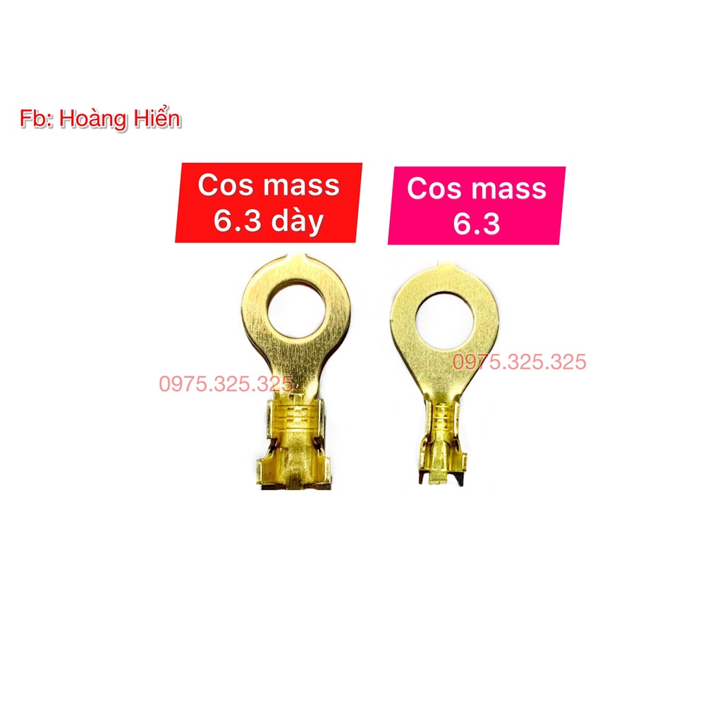 Cos ĐÀI LOAN dày - cos mass 6.3 DÀY cốt cọc bình socket terminal Connector housing iiib HS HS Seido at171 at61