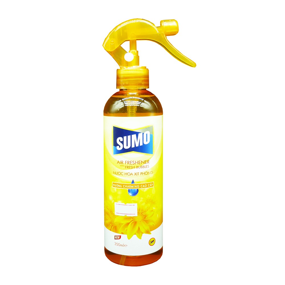 Xịt phòng Sumo 350ml (mẫu mới, 5 hương thơm)