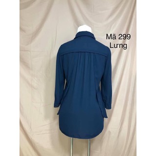 [SMC293302] Sơ mi cổ bèo, cổ sen chất chiffon mã đẹp
