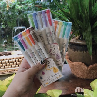 BỘ BÚT ZEBRA MILDLINER BRUSH NHIỀU MÀU