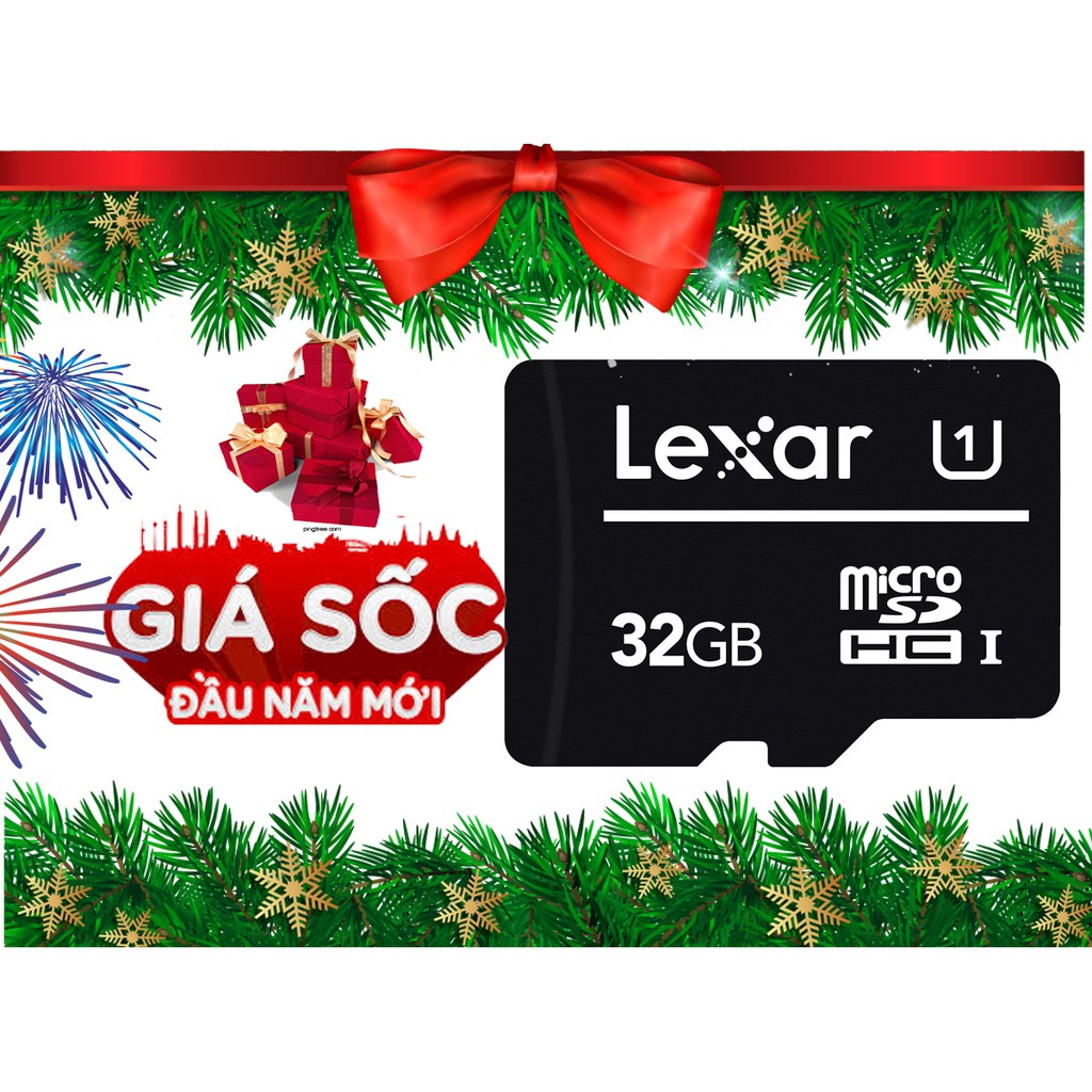 Thẻ nhớ MicroSD Lexar 32GB hàng chính hãng - Tốc độ cao chuyên dụng cho camera IP, smartphone...GIẢM SỐC DỊP TẾT