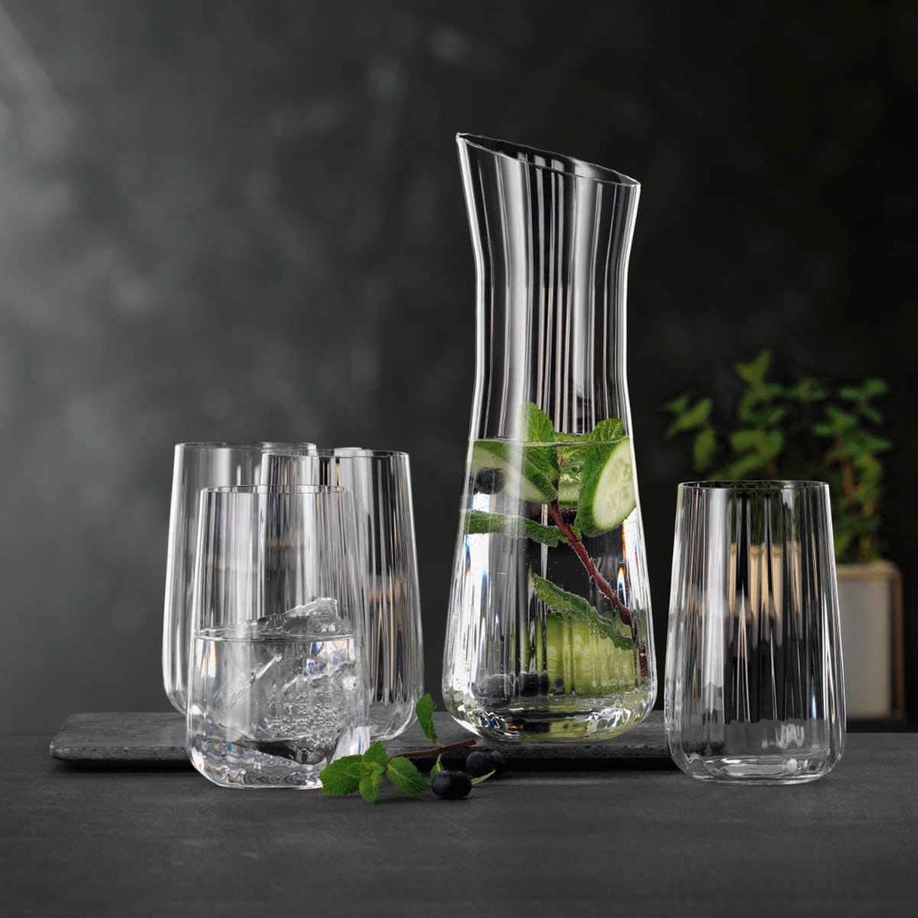 Set 1 bình và 4 ly Nachtmann Spiegelau 445196 LifeStyle REFRESH
