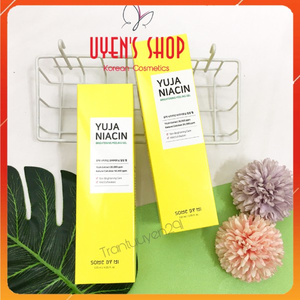 Gel tẩy da chết làm sáng da Some By Mi Yuja Niacin Brightening Peeling Gel 120ml