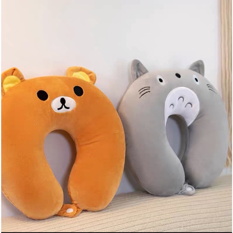 Gối Ôm Cổ Chữ U văn phòng, đi tàu xe chống mỏi cổ Sumishop2019